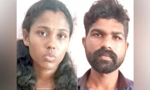 മുളക്പൊടി എറിഞ്ഞ് മാല പൊട്ടിക്കാൻ ശ്രമം; യുവതിയും യുവാവും അറസ്റ്റിൽ