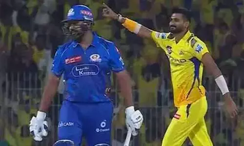 രോഹിത് പൂജ്യത്തിൽ പുറത്ത്, ബാറ്റിങ്ങിൽ പതറി മുംബൈ; ചെന്നൈക്ക് 156 റൺസ് വിജയലക്ഷ്യം