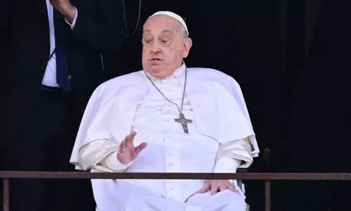 ‘ആയുധങ്ങള്‍ നിശബ്ദമാക്കപ്പെടണം...’; ഗസ്സയിലെ ഇസ്രായേലിന്‍റെ ആക്രമണം ഉടൻ അവസാനിപ്പിക്കണമെന്ന് മാർപാപ്പ