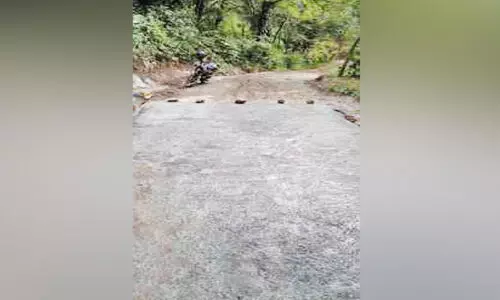 നാ​യ്ക്ക​യം​ത​ട്ട്-​പ​ള്ള​ത്ത്മ​ല റോ​ഡ് പ്ര​വൃ​ത്തി നീ​ളു​ന്നു