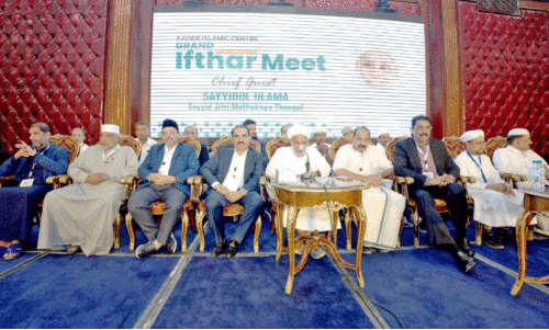 വി​ശ്വാ​സം ന​ന്മ​ക​ൾ​ക്ക് പ്ര​ചോ​ദ​നം ന​ൽ​കു​ന്ന മൂ​ല്യ​മാ​വ​ണം -ജി​ഫ്‌​രി ത​ങ്ങ​ൾ