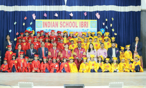 പ്രൗ​ഢ​മാ​യി ഇ​ന്ത്യ​ൻ സ്കൂ​ൾ ഇ​ബ്രി കി​ന്റ​ർ​ഗാ​ർ​ട്ട​ൻ ഗ്രാ​ജ്വേ​ഷ​ൻ