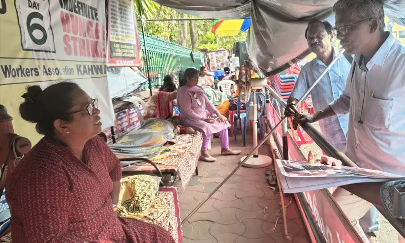 ആശ സമരത്തോട് സർക്കാരിന് ക്രൂരമായ സമീപനം- ഹെൽത്ത് വർക്കേഴ്സ് അസോസിയേഷൻ ആശ സമരത്തോട് സർക്കാരിന് ക്രൂരമായ സമീപനം- ഹെൽത്ത് വർക്കേഴ്സ് അസോസിയേഷൻ