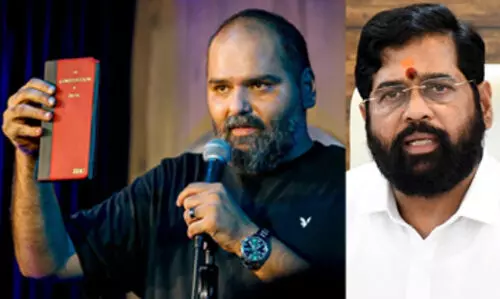 Kunal Kamra, Eknath Shinde