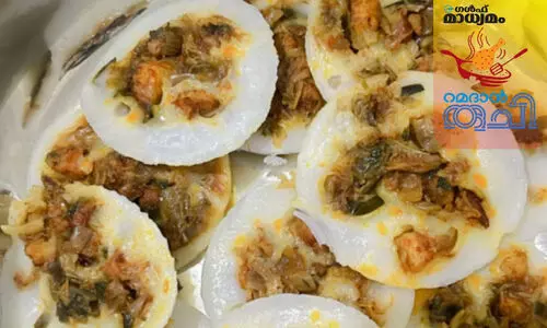 ചെമ്മീൻ മസാല ഇഡലി ചെമ്മീൻ മസാല ഇഡലി