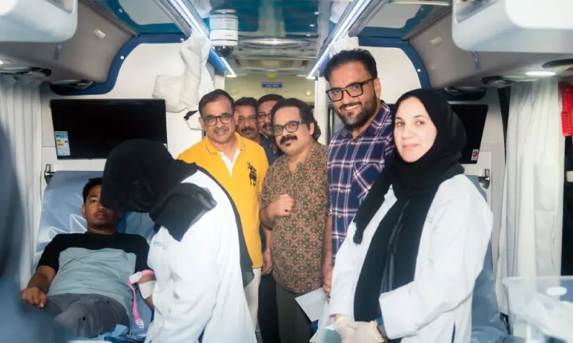 ഇന്ത്യൻ അസോസിയേഷൻ രക്തദാന ക്യാമ്പ് സംഘടിപ്പിച്ചു ഇന്ത്യൻ അസോസിയേഷൻ രക്തദാന ക്യാമ്പ് സംഘടിപ്പിച്ചു