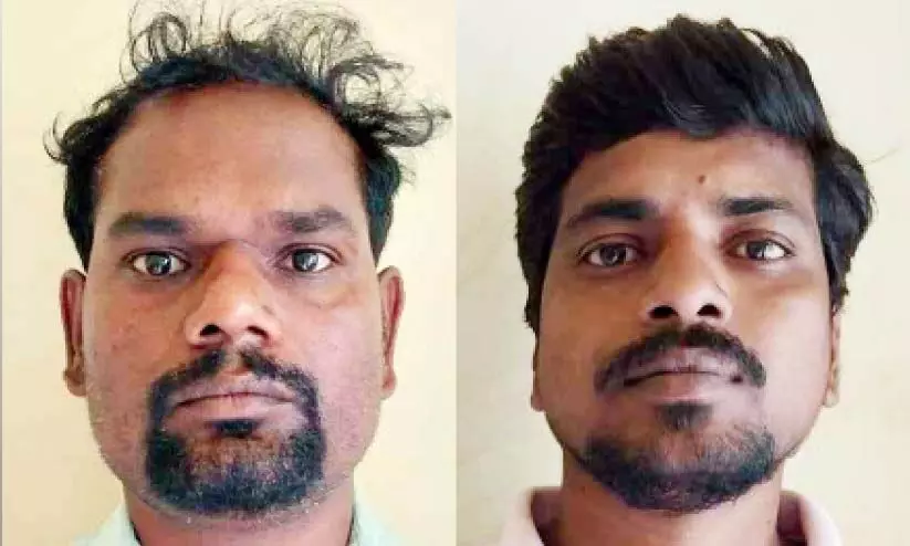 വിദേശത്ത് ജോലി വാഗ്ദാനം ചെയ്ത് തട്ടിപ്പ്: രണ്ടുപേർ പിടിയിൽ