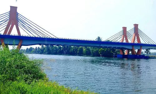 സംസ്ഥാനത്ത്​ ആദ്യം; പക്ഷിച്ചിറകിന്‍റെ ആകൃതിയിൽ പാലം