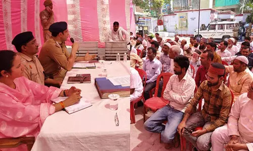 സംഭലിൽ റോഡിലും വീടിന് മുകളിലും ‌പെരുന്നാൾ നമസ്കാരത്തിന് വിലക്ക്; ലംഘിച്ചാൽ കർശന നടപടി