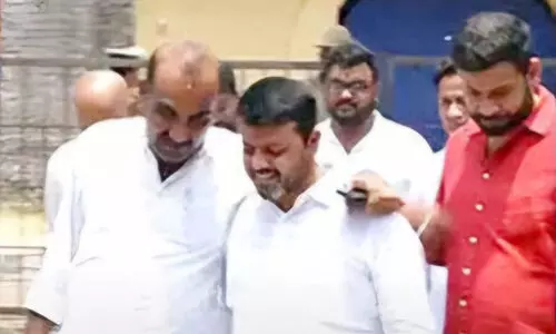 ദലിത് സ്ത്രീയെ മർദിച്ച കേസ്; പ്രതികളെ ബി.ജെ.പി എം.എൽ.എമാർ ജയിലിൽ സന്ദർശിച്ചു