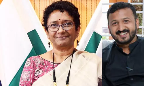 Rahul Mankoottathil, Sarada Muraleedharan