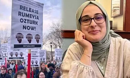 ഫലസ്തീനു വേണ്ടി ശബ്ദമുയർത്തിയതിന്റെ പേരിൽ  ടർക്കിഷ് വിദ്യാർഥിനിയെ അറസ്റ്റ് ചെയ്ത് ട്രംപ് ഭരണകൂടം