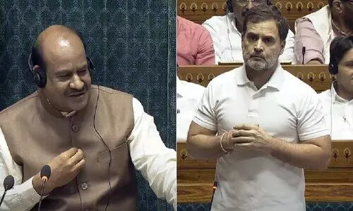 രാഹുലിനെതിരായ നിലപാട്; സ്പീക്കറെ കണ്ട് ക​ത്തുന​ൽ​കി പ്രതിപക്ഷം