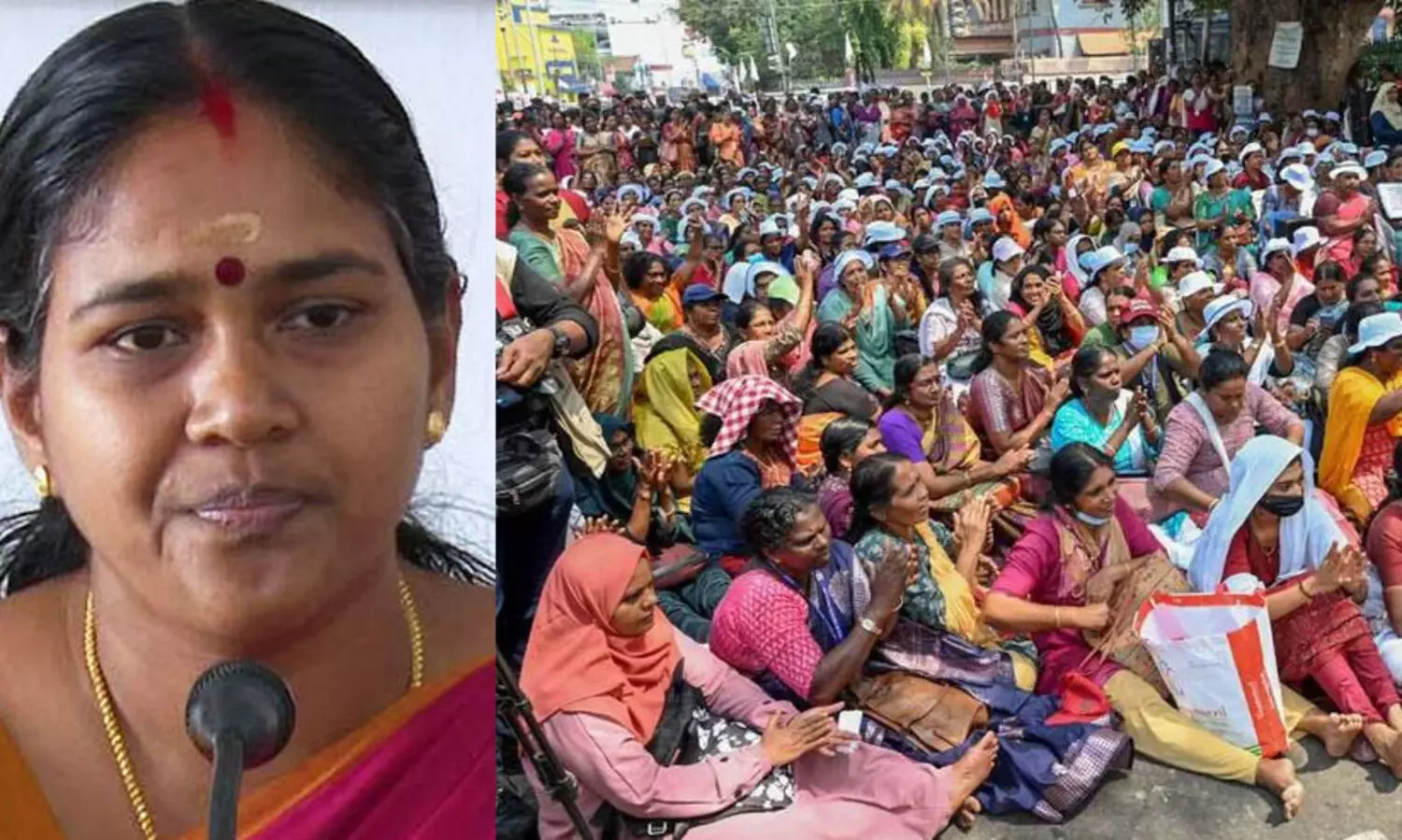 സർക്കാരും പ്രതിപക്ഷവും ആശാപ്രവർത്തകരെ വഞ്ചിച്ചു-ശോഭാ സുരേന്ദ്രൻ