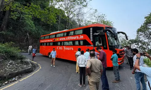 Thamarassery Pass Traffic Jam