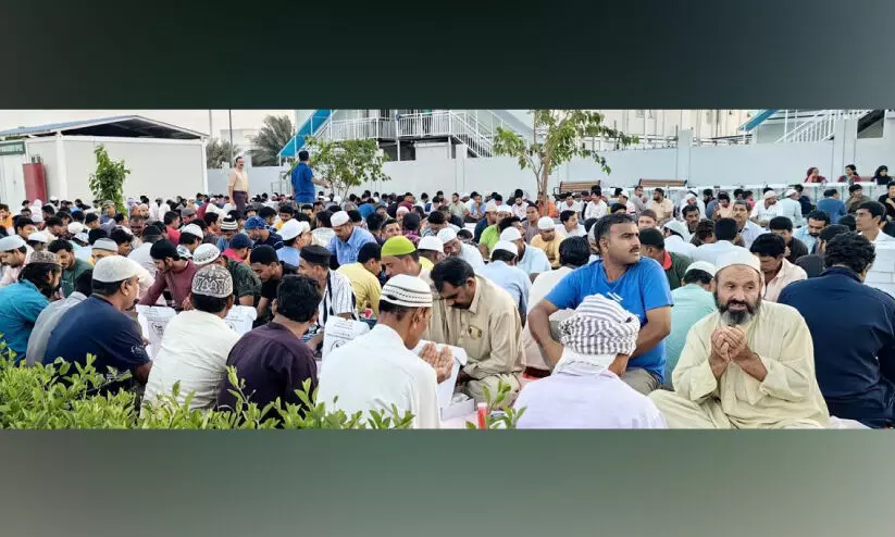 ഉ​മ്മു​ൽ ഖു​വൈ​ൻ ഇ​ന്ത്യ​ൻ അ​സോ​സി​യേ​ഷ​ൻ മെ​ഗാ ഇ​ഫ്താ​ർ