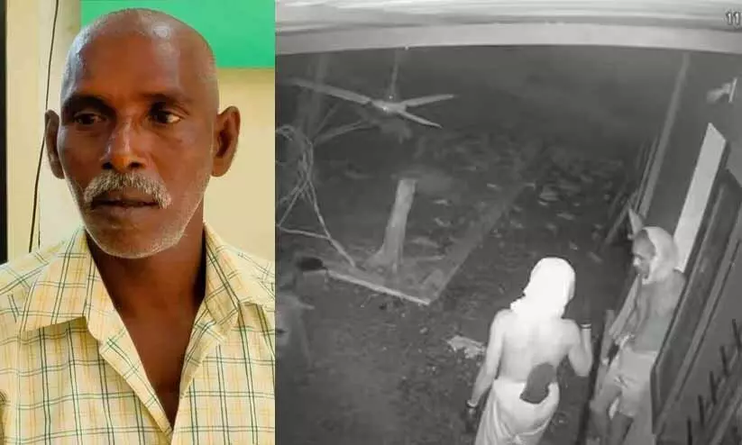 ഒടുവിൽ കട്ടുപ്പൂച്ചൻ വലയിൽ; മണ്ണഞ്ചേരിയെ വിറപ്പിച്ച കുറുവ സംഘത്തിലെ അവസാന കണ്ണിയും അറസ്റ്റിൽ ഒടുവിൽ കട്ടുപ്പൂച്ചൻ വലയിൽ; മണ്ണഞ്ചേരിയെ വിറപ്പിച്ച കുറുവ സംഘത്തിലെ അവസാന കണ്ണിയും അറസ്റ്റിൽ