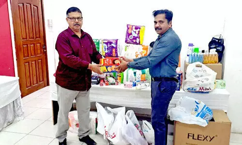 ജു​ബൈ​ൽ ന​വോ​ദ​യ ഭ​ക്ഷ്യ വ​സ്തു​ക്ക​ൾ വി​ത​ര​ണം ചെ​യ്തു