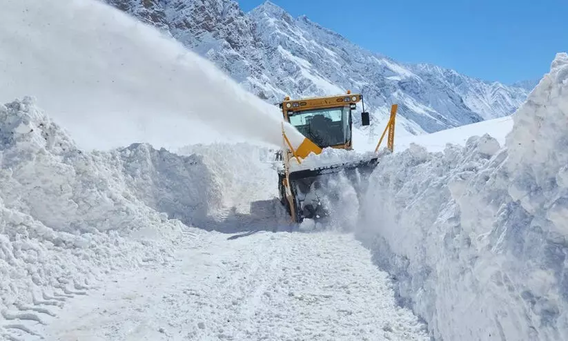 സോജിലപാസ് റെക്കോഡ് വേഗത്തിൽ തുറന്ന് നൽകി ബോർഡർ റോഡ് ഓർഗനൈസേഷൻ