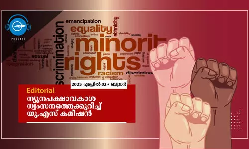 ന്യൂനപക്ഷാവകാശ ധ്വംസനത്തെക്കുറിച്ച് യു.എസ് കമീഷൻ