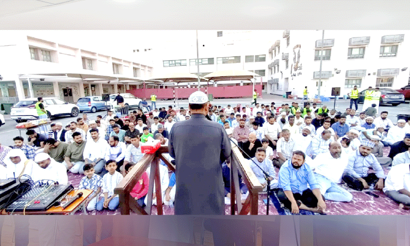 അൽ ഹിദായ സെന്റർ ഈദ് ഗാഹ് സംഘടിപ്പിച്ചു അൽ ഹിദായ സെന്റർ ഈദ് ഗാഹ് സംഘടിപ്പിച്ചു