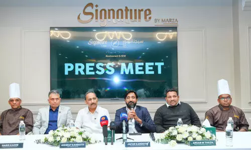 രു​ചി​​പ്പെ​രു​മ​യു​മാ​യി മ​ര്‍സ​യു​ടെ സി​ഗ്നേ​ച്ച​ര്‍ റ​സ്റ്റാ​റ​ന്റ്; ഏ​പ്രി​ല്‍ നാ​ലി​ന് ന​ട​ൻ ആ​സി​ഫ​ലി ഉ​ദ്ഘാ​ട​നം ചെ​യ്യും