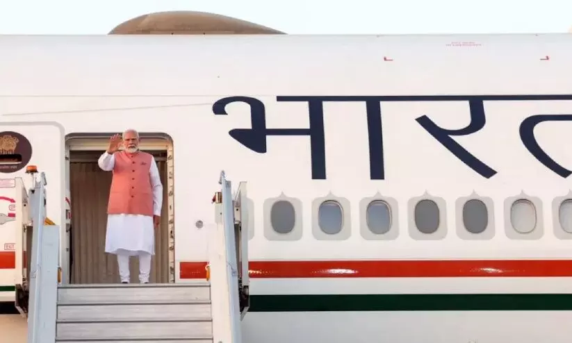 ബിംസ്റ്റെക് ഉച്ചകോടിക്കായി തായ്ലൻഡിലേക്ക്, പിന്നാലെ ശ്രീലങ്കയിലും; ത്രിദിന വിദേശ പര്യടനത്തിനായി മോദി പുറപ്പെട്ടു ബിംസ്റ്റെക് ഉച്ചകോടിക്കായി തായ്ലൻഡിലേക്ക്, പിന്നാലെ ശ്രീലങ്കയിലും; ത്രിദിന വിദേശ പര്യടനത്തിനായി മോദി പുറപ്പെട്ടു