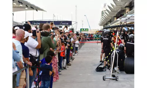 ബ​ഹ്റൈ​ൻ ഗ്രാ​ൻ​ഡ് പ്രീ പി​റ്റ് ലൈ​ൻ വാ​ക്ക് ഏ​പ്രി​ൽ 10ന്
