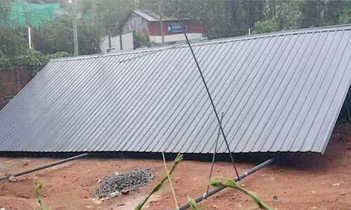 പുനലൂരിൽ കനത്ത മഴയിൽ വ്യാപക നാശനഷ്ടം പുനലൂരിൽ കനത്ത മഴയിൽ വ്യാപക നാശനഷ്ടം