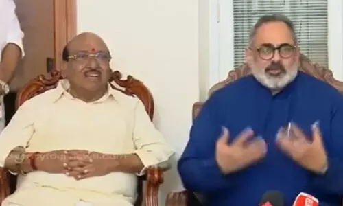 രാജീവ് ചന്ദ്രശേഖർ ശുദ്ധനായ രാഷ്ട്രീയക്കാരൻ, സത്യസന്ധനായ കച്ചവടക്കാരൻ, വളവ് തിരിവ് അറിയില്ല -  വെള്ളാപ്പള്ളി