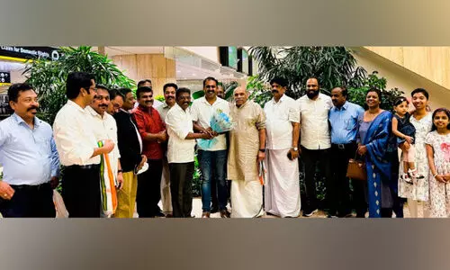 അഡ്വ. അബിൻ വർക്കിയെ ദമ്മാമിൽ സ്വീകരിച്ചു