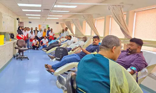 ഐ.​സി.​ആ​ർ.​എ​ഫ് -ബി.​ഡി.​കെ ര​ക്ത​ദാ​ന ക്യാ​മ്പ്