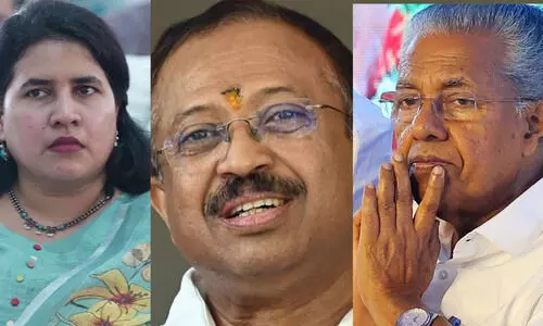 കാട്ടുകള്ളനെന്ന് ജനം പറയും മുൻപ് പിണറായി വിജയൻ രാജിവെച്ചൊഴിയണം-വി. മുരളീധരൻ