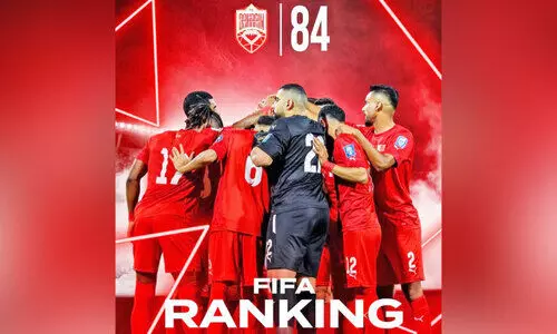 ഫി​ഫ ഫു​ട്ബാ​ൾ റാ​ങ്കി​ങ്: 84ാം സ്ഥാ​ന​ത്തേ​ക്ക് വീ​ണ് ബ​ഹ്റൈ​ൻ