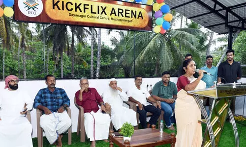 കുട്ടികൾക്കായി കളിസ്ഥലം നിർമിച്ച് പള്ളിക്കമ്മിറ്റി; മുഴപ്പിലങ്ങാട് ദയാനഗർ മസ്ജിദ് കമിറ്റിയുടേതാണ് നടപടി