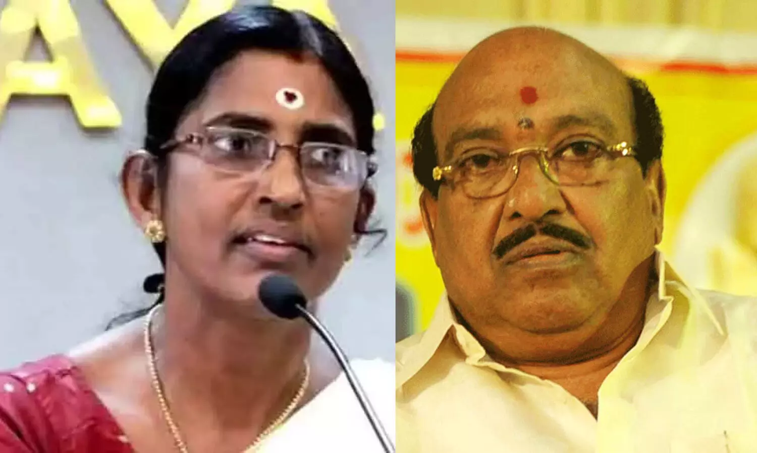 KP Sasikala, Vellappally Natesan