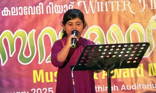 പാ​ട്ടു​വേ​ദി​ക​ളി​ൽ നി​റ​ഞ്ഞ്​ ‘പാ​ത്തു’