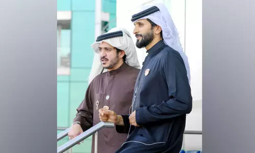 ദുബൈ വേൾഡ് കപ്പ്; വീക്ഷിക്കാനെത്തി ശൈഖ് നാസറും ശൈഖ് ഖാലിദും