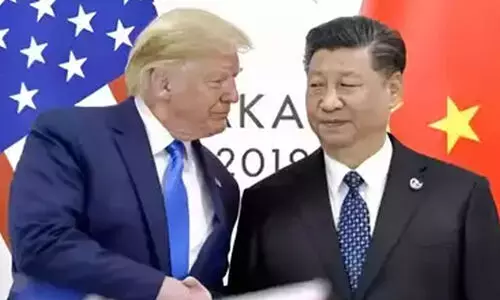 ചൈനക്ക് ട്രംപിന്‍റെ തിരിച്ചടി; 24 മണിക്കൂറിനുള്ളിൽ പകരച്ചുങ്കം പിൻവലിച്ചില്ലെങ്കിൽ അധിക തീരുവയായി 50 ശതമാനം കൂട്ടുമെന്ന് ട്രംപിന്‍റെ ഭീഷണി