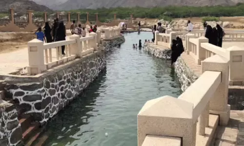 വിസ്മയമായി അൽ ലൈത്തിലെ ‘ചൂടരുവി’ വിസ്മയമായി അൽ ലൈത്തിലെ ‘ചൂടരുവി’