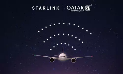 ഖ​ത്ത​ർ എ​യ​ർ​വേ​സ് സ്റ്റാ​ർ​ലി​ങ്ക് ഇ​ൻ​സ്റ്റ​ലേ​ഷ​ൻ അ​വ​സാ​ന ഘ​ട്ട​ത്തി​ൽ