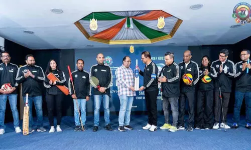 ഇ​ന്ത്യ​ന്‍ സ്പോ​ര്‍ട്സ് സെ​ന്‍റ​ര്‍ പു​തി​യ ഭ​ര​ണ​സ​മി​തി അ​ധി​കാ​ര​മേ​റ്റു