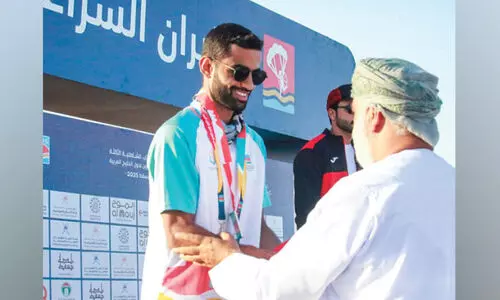 ജി.സി.സി ബീച്ച് ഗെയിംസ് പാരാഗ്ലൈഡിങ്ങിൽ മെഡലുമായി ഒമാൻ ജി.സി.സി ബീച്ച് ഗെയിംസ് പാരാഗ്ലൈഡിങ്ങിൽ മെഡലുമായി ഒമാൻ