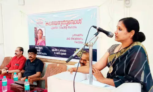 അ​വ​ന​വ​നോ​ടു​ള്ള ക​ല​ഹ​മാ​ണ് സ​ർ​ഗാ​ത്മ​ക ര​ച​ന​ക​ളു​ടെ ദൗ​ത്യം- ഷ​ബി​ത