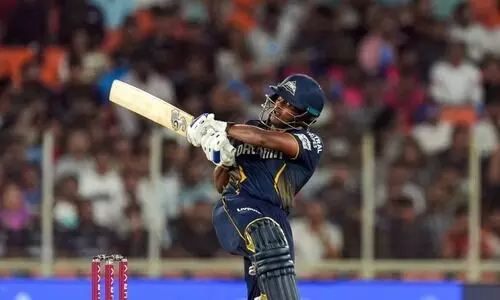 ‘ജയന്‍റ്’ ഇന്നിങ്സുമായി സായ് സുദർശന്‍; രാജസ്ഥാന് 218 റൺസ് വിജയലക്ഷ്യം