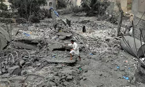 ഹൂതികളെ വിടാതെ യു.എസ്; വ്യോമാക്രമണത്തിൽ എട്ട് മരണം