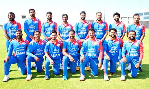 ഒ​മാ​നു​മാ​യു​ള്ള മ​ത്സ​ര​ങ്ങൾക്കായി​ കേ​ര​ള ക്രി​ക്ക​റ്റ് ടീം ​എ​ത്തു​ന്നു