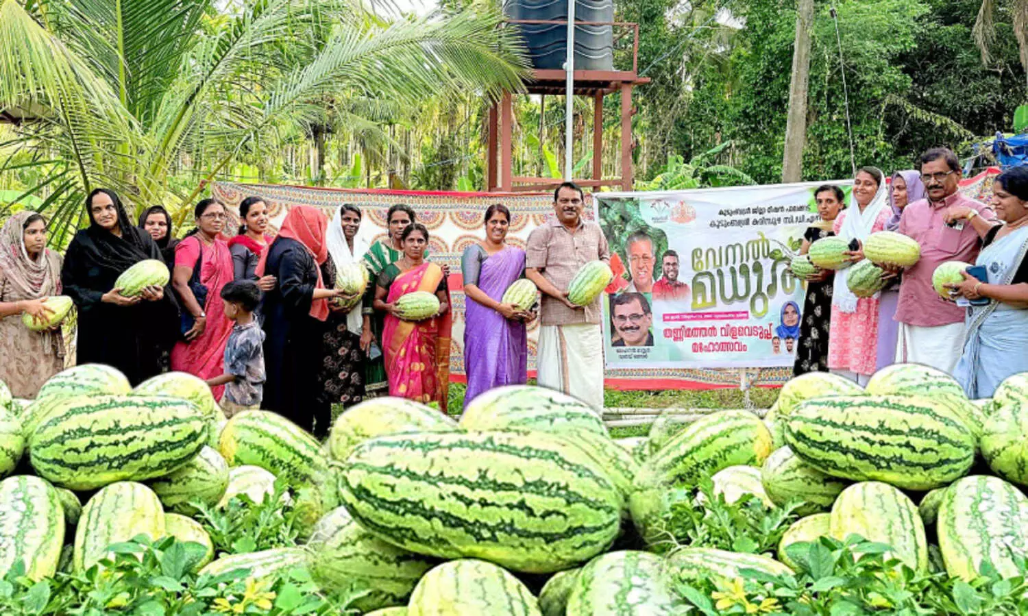 വേനലിൽ ത​ണ്ണി​മ​ത്ത​ൻ മധുരവുമായി കുടുംബശ്രീ