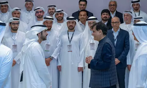 ദു​ബൈ ചേം​ബ​ർ ഓ​ഫി​സ്​ ബം​ഗ​ളൂ​രു​വി​ൽ തു​റ​ന്നു; ച​ട​ങ്ങി​ൽ ശൈ​ഖ്​ ഹം​ദാ​ൻ പ​​ങ്കെ​ടു​ത്തു