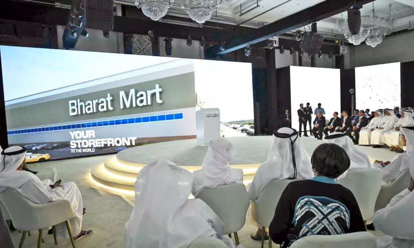 ദുബൈയിൽ ഭാരത് മാർട്ട് നിർമാണം തുടങ്ങി ദുബൈയിൽ ഭാരത് മാർട്ട് നിർമാണം തുടങ്ങി